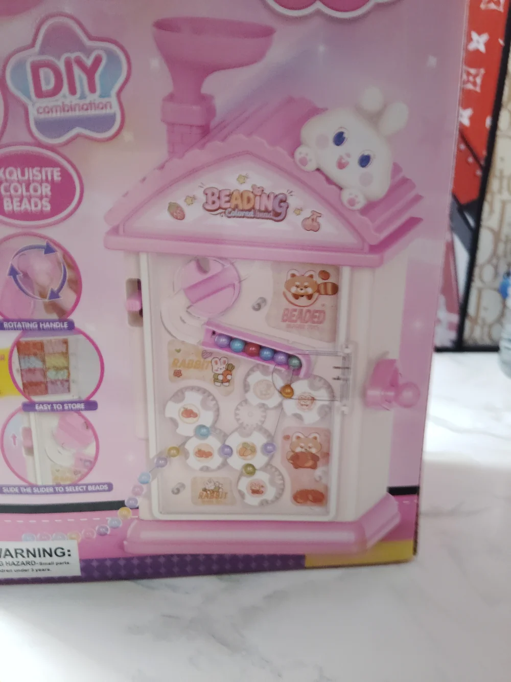 Bracelet DIY Machine Kids Toy - Pink